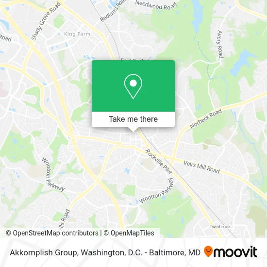 Akkomplish Group map