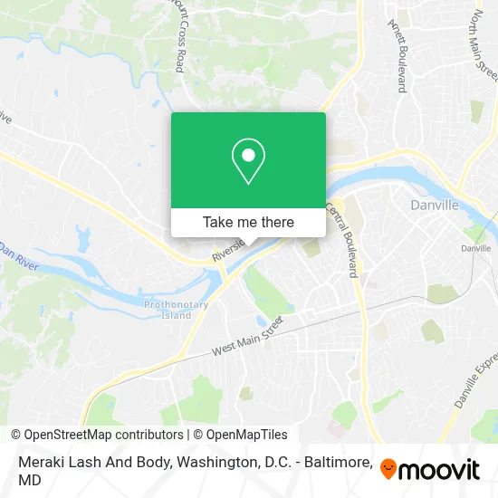 Meraki Lash And Body map