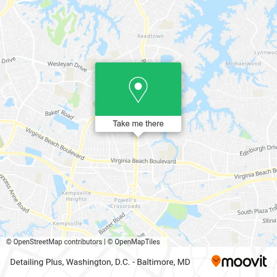 Detailing Plus map
