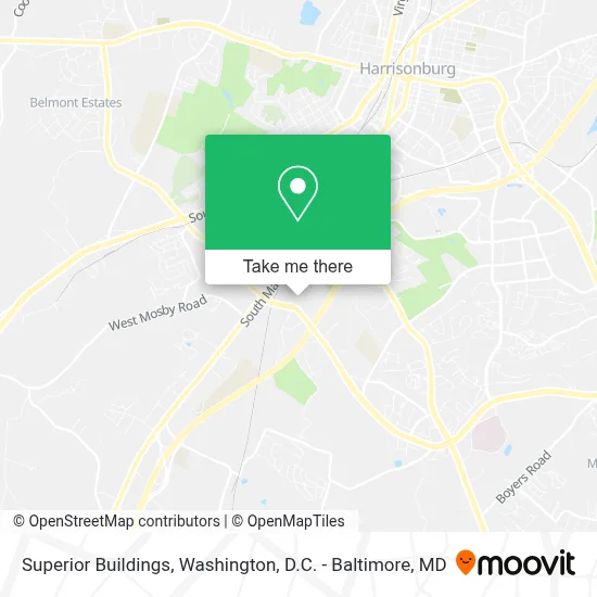Superior Buildings map