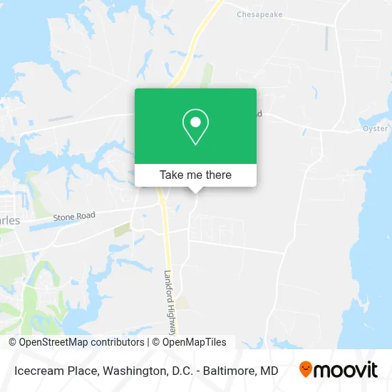 Icecream Place map