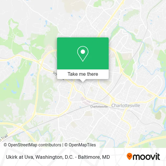 Ukirk at Uva map