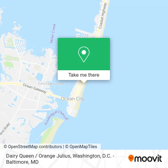 Dairy Queen / Orange Julius map