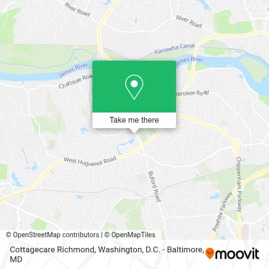 Cottagecare Richmond map