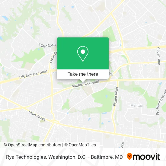 Rya Technologies map