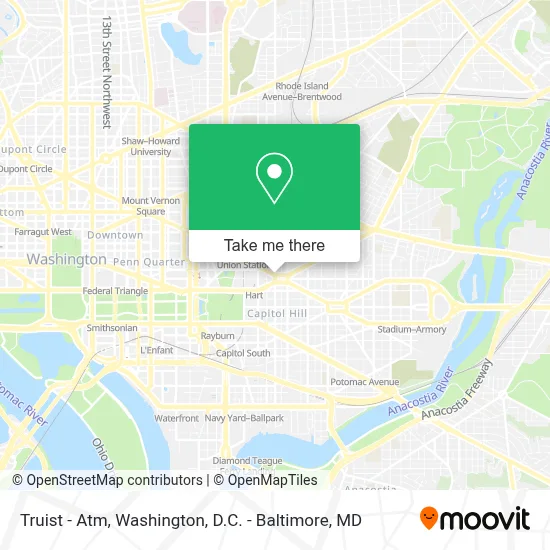 Truist - Atm map