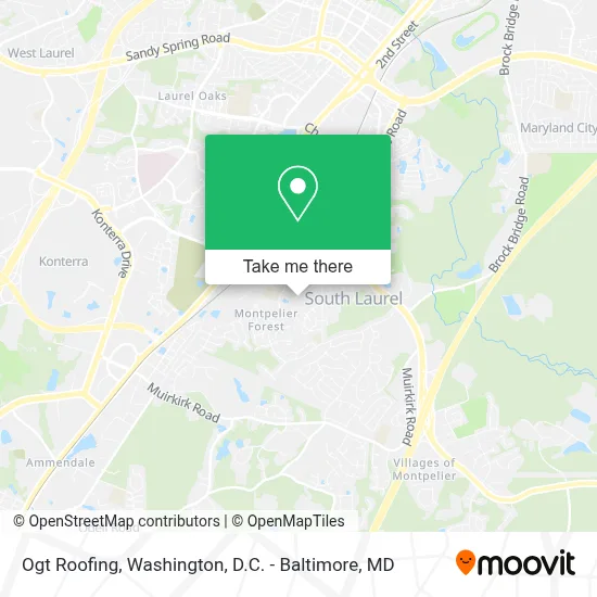 Ogt Roofing map