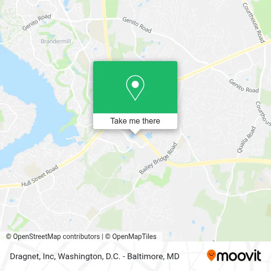 Dragnet, Inc map