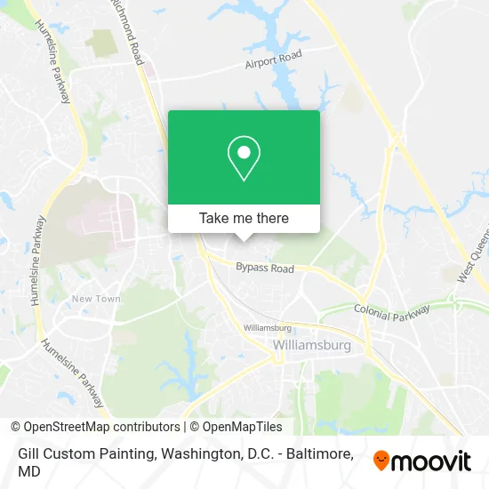 Gill Custom Painting map