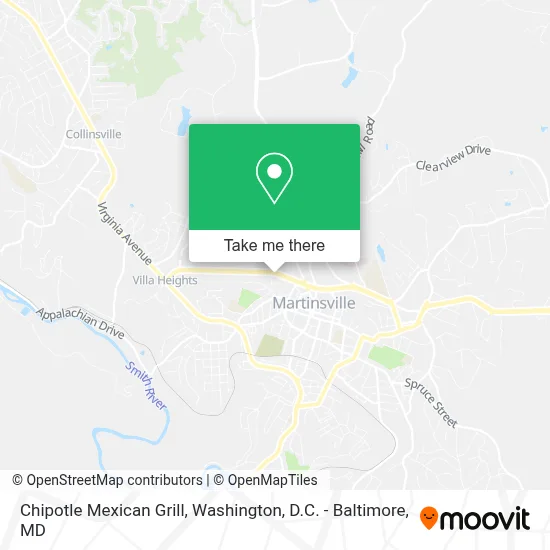 Chipotle Mexican Grill map
