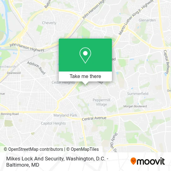 Mikes Lock And Security map