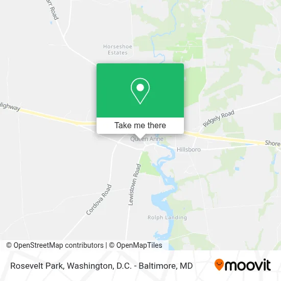 Rosevelt Park map