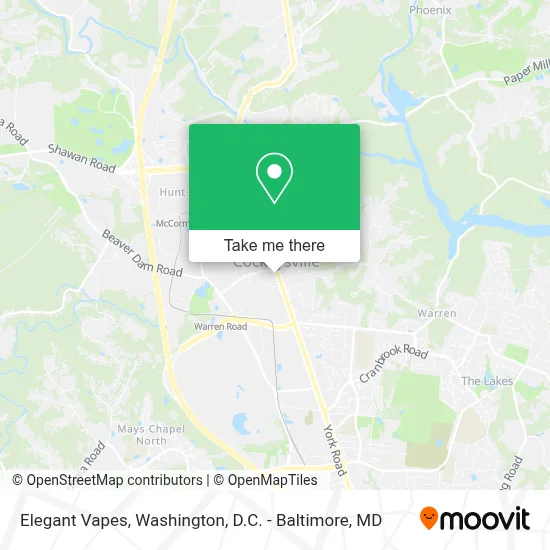 Elegant Vapes map