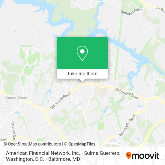 American Financial Network, Inc. - Sulma Guerrero map