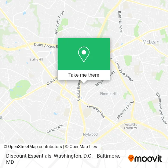 Discount Essentials map