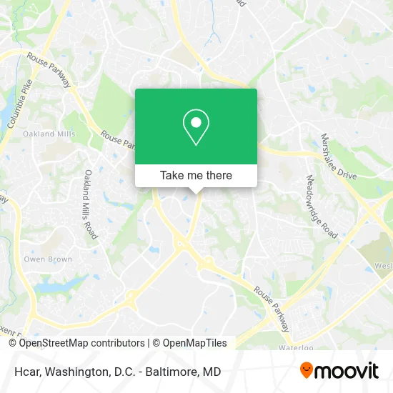 Hcar map