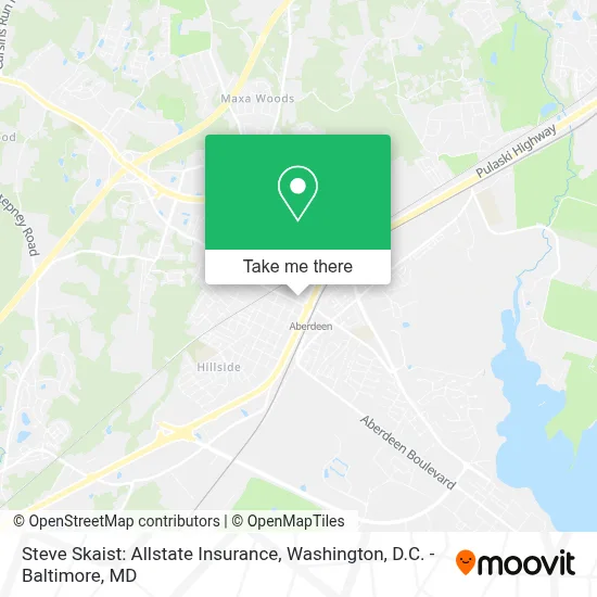 Steve Skaist: Allstate Insurance map