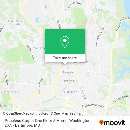 Priceless Carpet One Floor & Home map