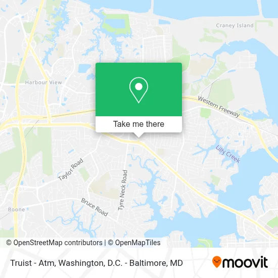 Truist - Atm map
