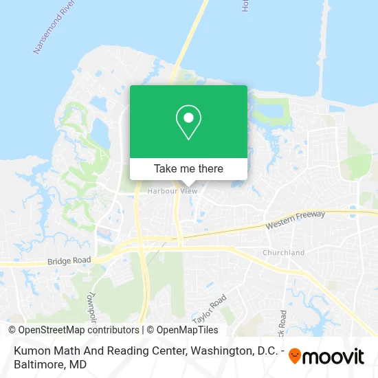 Kumon Math And Reading Center map