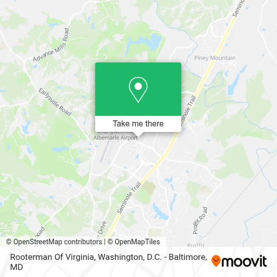 Rooterman Of Virginia map
