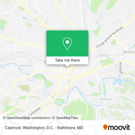 Captrust map