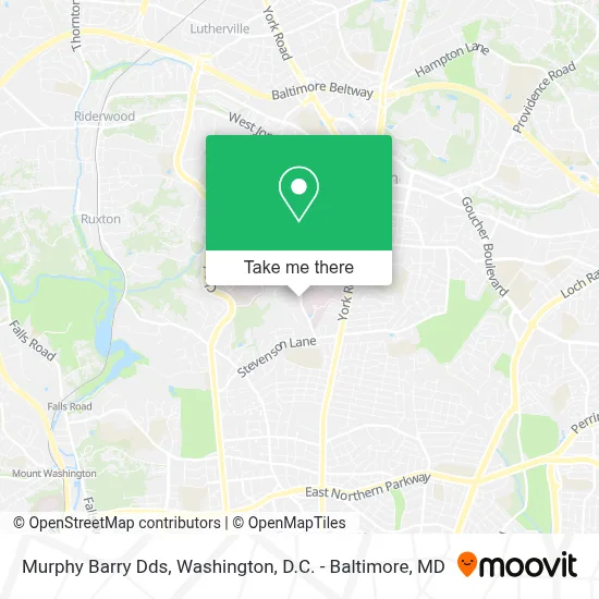 Murphy Barry Dds map