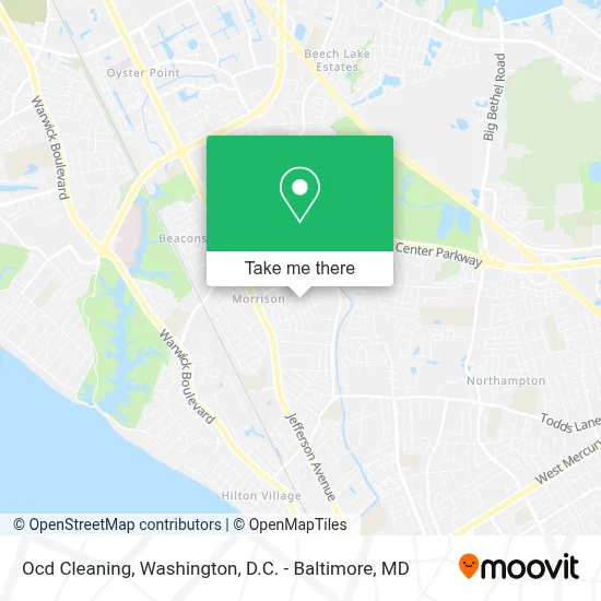 Ocd Cleaning map