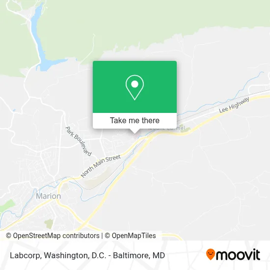 Labcorp map