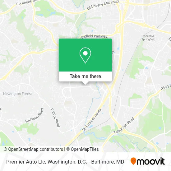 Premier Auto Llc map