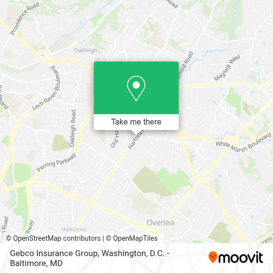 Gebco Insurance Group map