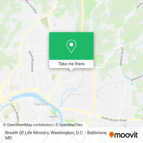 Breath Of Life Ministry map