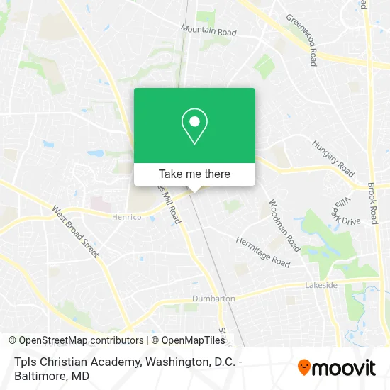 Tpls Christian Academy map