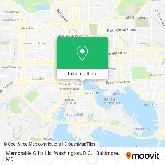 Memorable Gifts Llc map