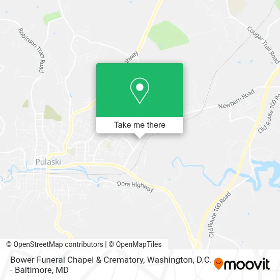 Bower Funeral Chapel & Crematory map