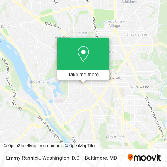 Emmy Rasnick map