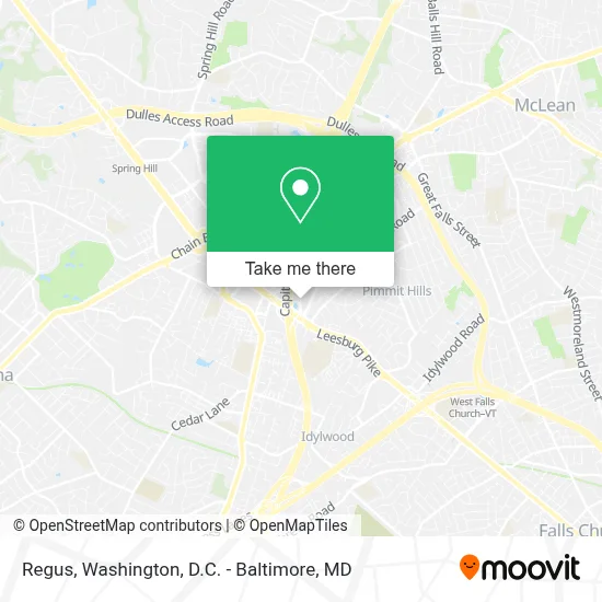 Regus map