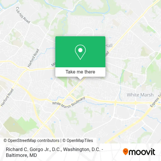Richard C. Gorgo Jr., D.C. map