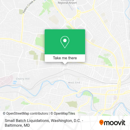 Small Batch Liquidations map