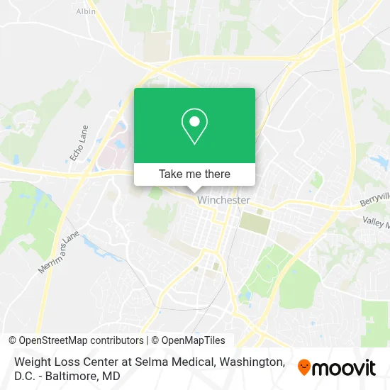 Weight Loss Center at Selma Medical map