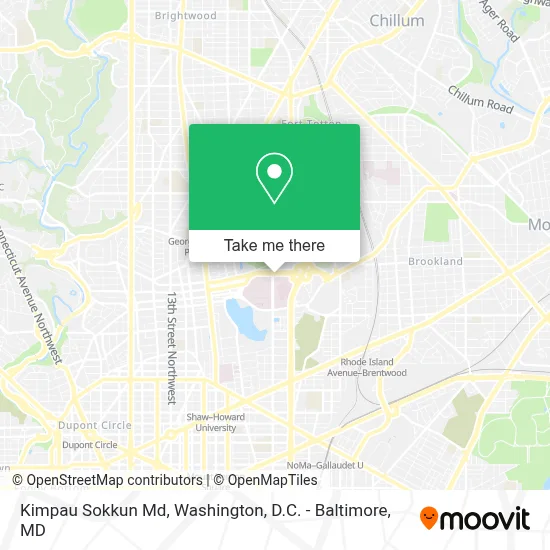 Kimpau Sokkun Md map