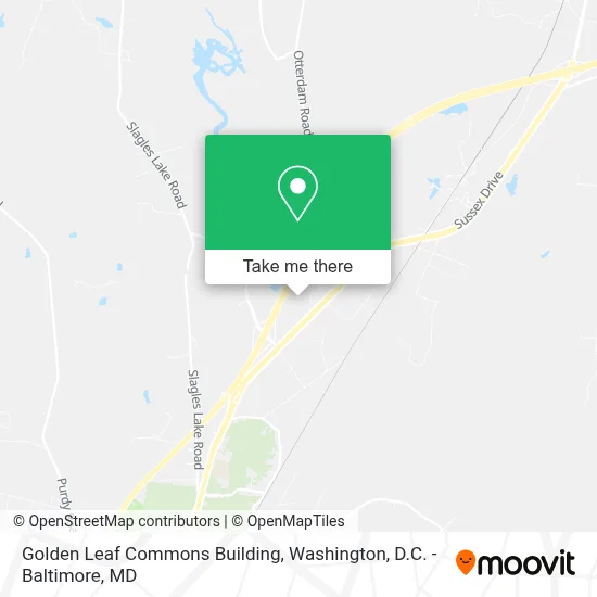 Golden Leaf Commons Building map