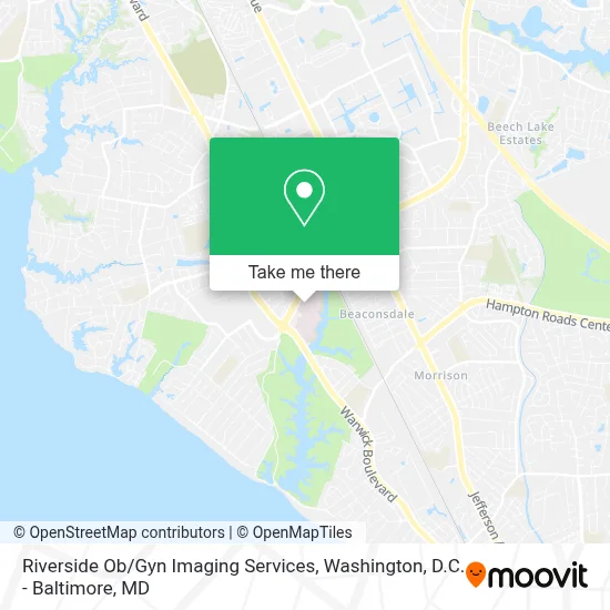 Riverside Ob / Gyn Imaging Services map