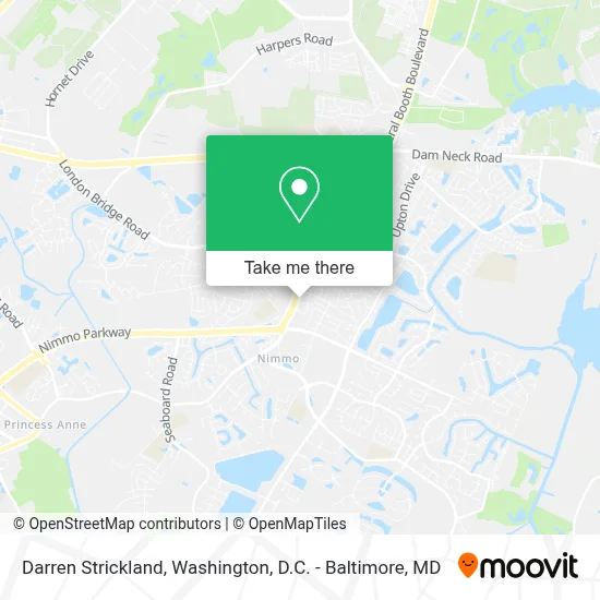 Darren Strickland map