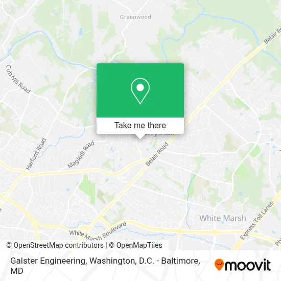 Galster Engineering map