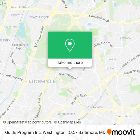 Guide Program Inc map