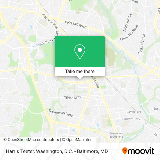 Harris Teeter map
