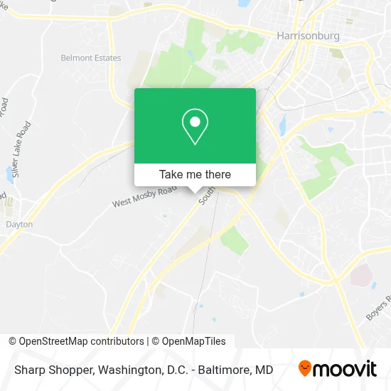 Sharp Shopper map