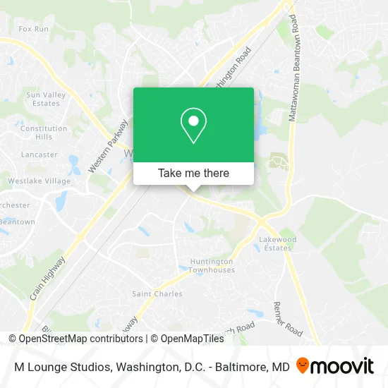 M Lounge Studios map