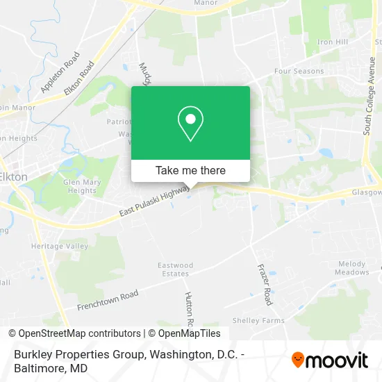 Burkley Properties Group map